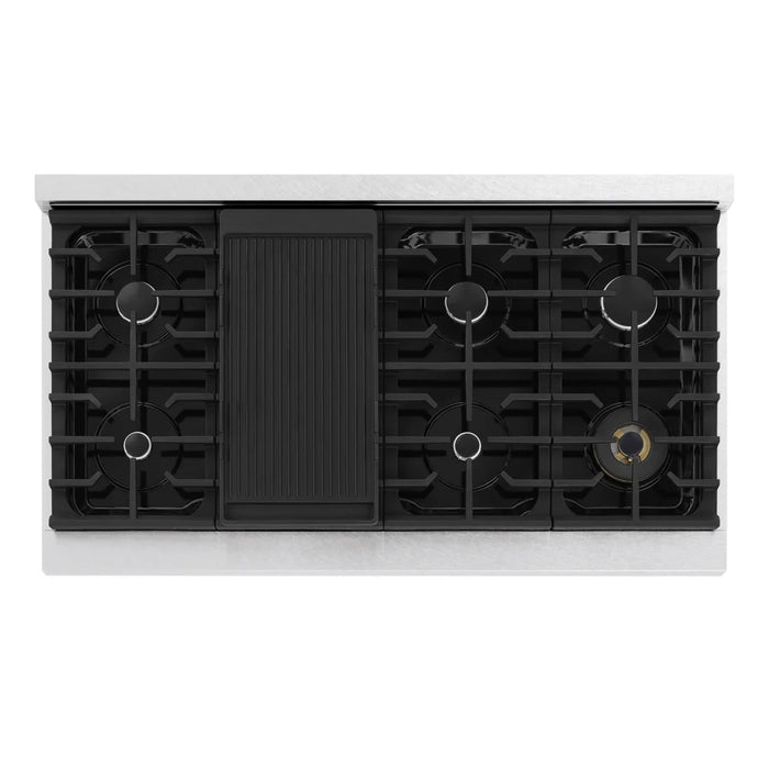 ZLINE Marino Double Oven Dual Fuel Range MDRS-WM-48