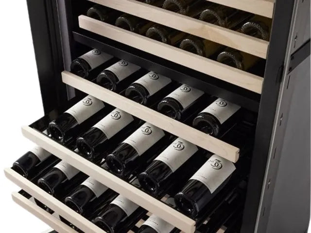 Viking® 5 Series 30" Stainless Steel Right Hinge Built In Wine Cooler VCWB530RSS