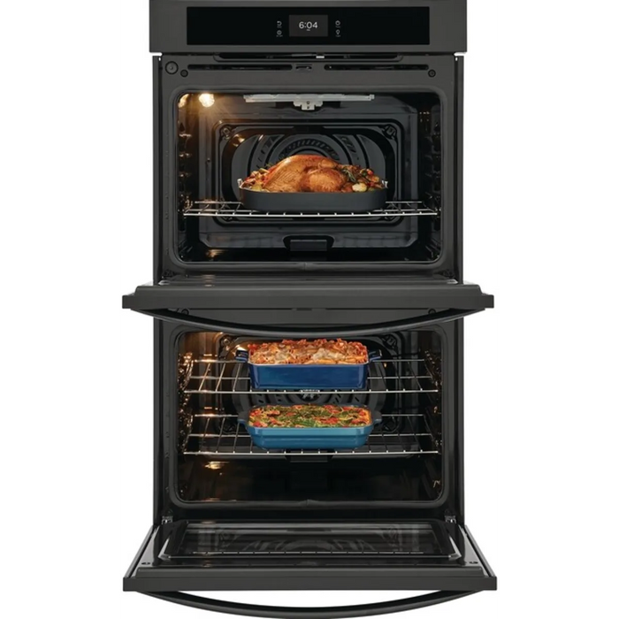 Frigidaire 30" Double Convection Electric Wall Oven FCWD3027AB