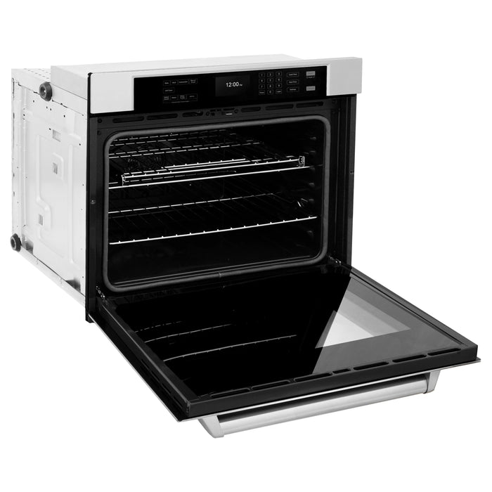 ZLINE 30 "Professional True Convection Single Wall Oven, Air Fry, Self Clean, Stainless Steel WAS-30