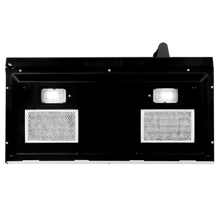 ZLINE 30" Recirculating Over the Range Convection Microwave Oven MWO-OTRCFH-30-BS
