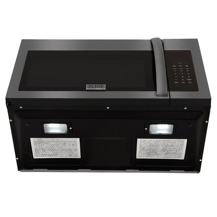 ZLINE 30" Recirculating Over the Range Convection Microwave Oven MWO-OTRCF-30-BS