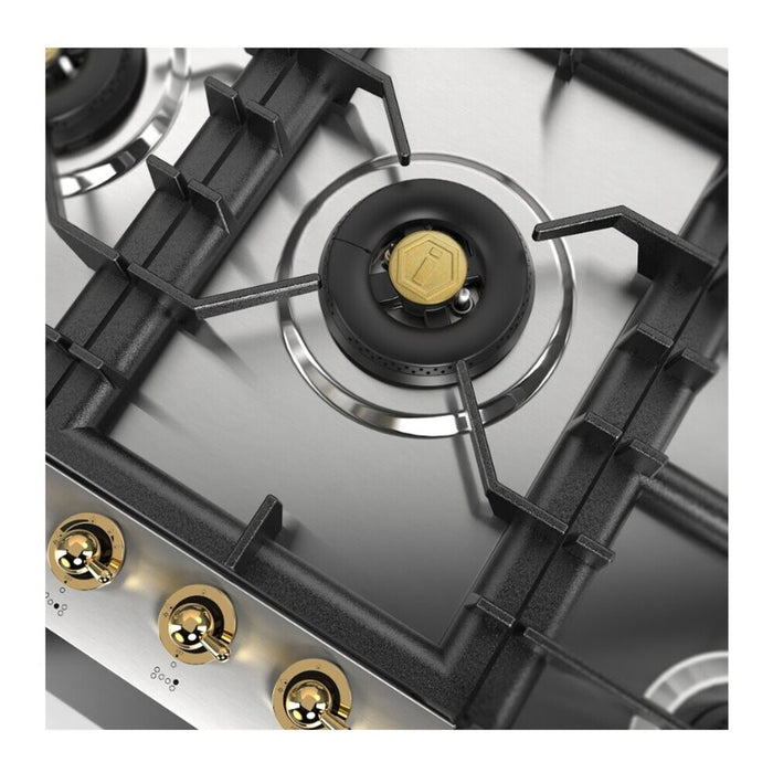 ILVE Nostalgie II 48" Built-In Gas Cooktop UHCPT125FNSSG