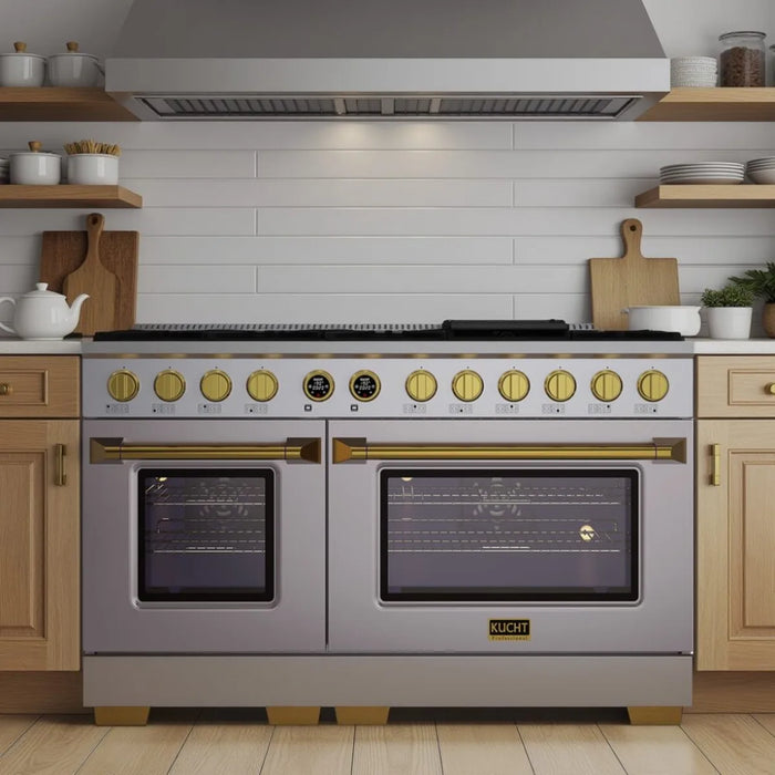 Kucht 60" Freestanding Dual Fuel Range KXP60-GL
