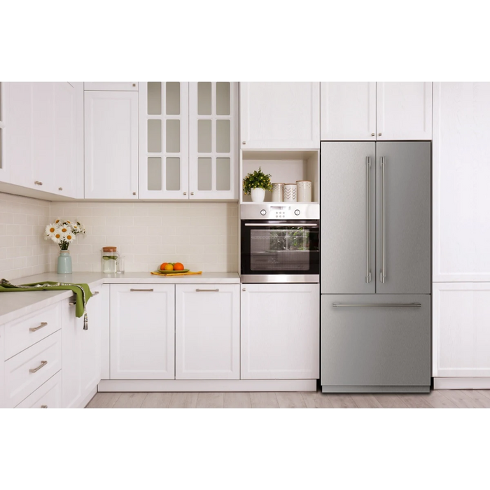Elica 36" Built-In Panel Ready French Door Bottom-Mount Refrigerator, ER36FRB191PR