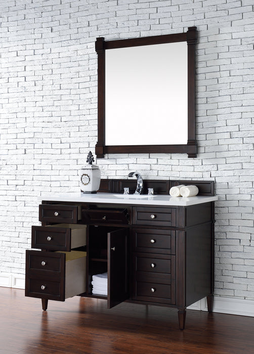 James Martin Brittany 48" Single Bathroom Vanity, Burnished Mahogany
