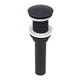 Oil Rubbed Bronze Push Button Bathroom Sink Drain Stopper Without Overflow — AK82001ORB