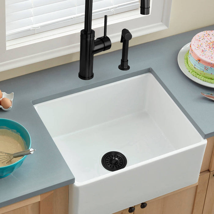 Matte Black Kitchen Sink Garbage Disposal Flange Stopper - AK82202MB
