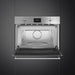 SMEG 24' Total Capacity Electric Single Wall Oven, Stainless Steel Cavity in Stainless Steel , SFU4300MX SMEG