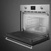SMEG 24' Total Capacity Electric Single Wall Oven, Stainless Steel Cavity in Stainless Steel , SFU4300MX SMEG