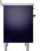 ILVE Nostalgie II 36 " Electric Range, Blue, Bronze Trim UPI366NMPMBB ILVE