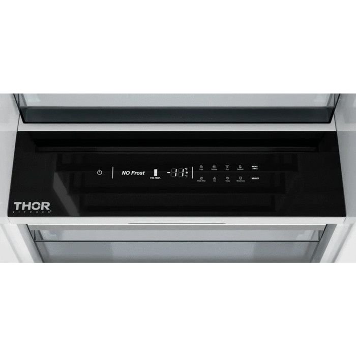 THOR Kitchen X-Series 24" Panel Ready Built-In Freezer XRF24CFZ-SS