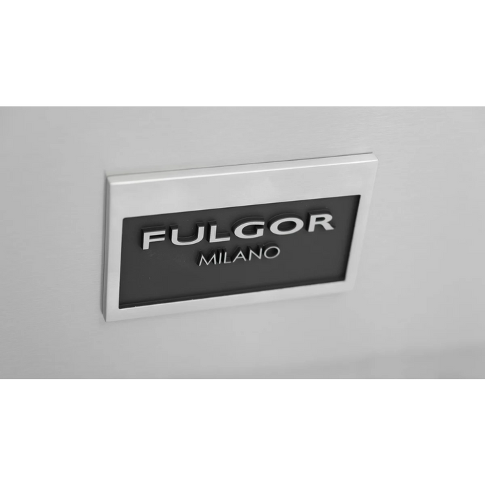 FULGOR 36" Freestanding Counter Depth French Door Refrigerator, F6FBM36S1
