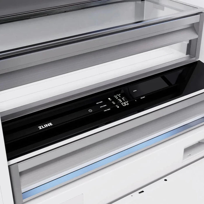 ZLINE 36" Built-In Bottom Freezer Refrigerator,Water Dispenser, Ice Maker, RBIT-WM-36