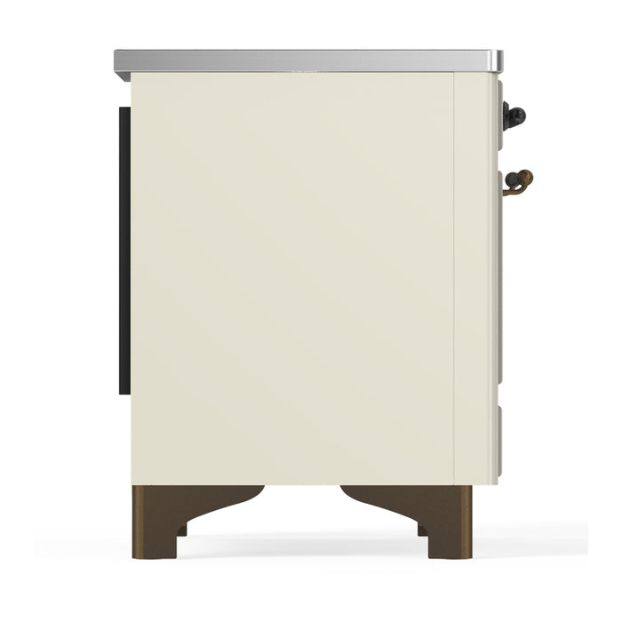 ILVE 40"Majestic III Induction Range, UMDIB40NR3 — UMDIB40NR3AWB