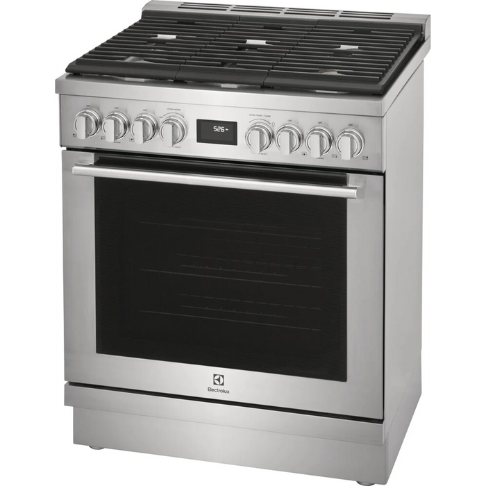 Electrolux 30" Freestanding Dual Fuel Range ECFD3068AS