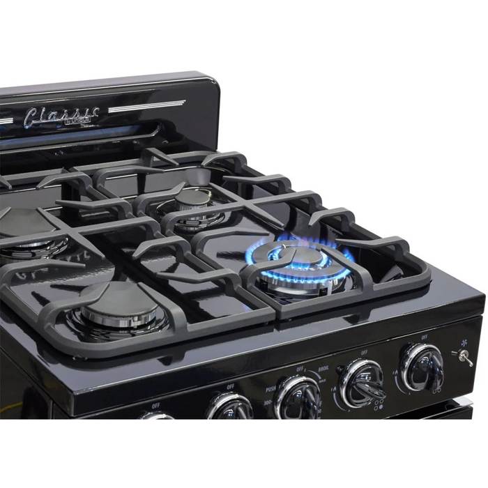 UNIQUE 24" Freestanding Gas Range, UGP-24CR B