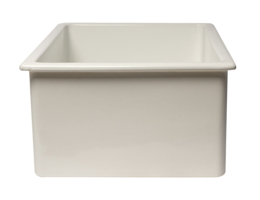 ALFI brand 30" Undermount / Drop In Fireclay Kitchen Sink AB3018UD