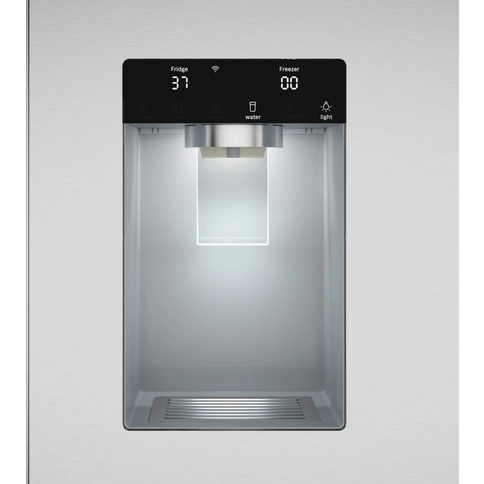 Bosch 36" Freestanding French Door Bottom Mount Smart Refrigerator, B36FD10ENS