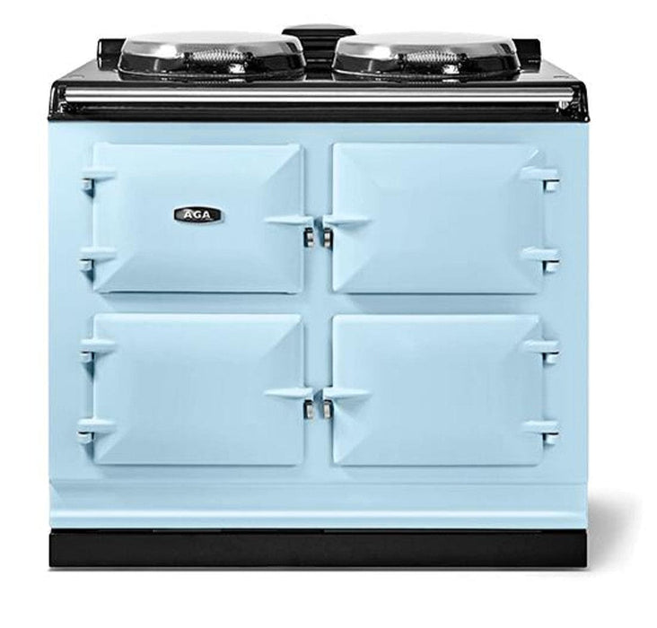 AGA 39" R7 100 Classic Cast Iron Collection Electric Range - Duck Egg Blue AR7339DEB