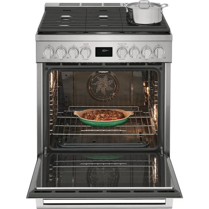 Electrolux 30" Freestanding Gas Range ECFG3068AS