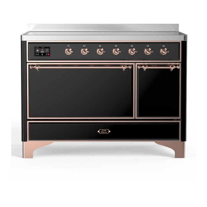 ILVE 48"Majestic III Induction Range, UMIB48QNR3 — UMIB48QNR3AWB
