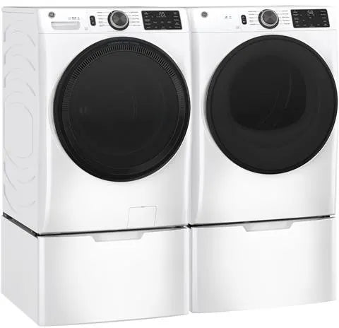 GE 28" Electric Dryer, White GFV55ESSNWW