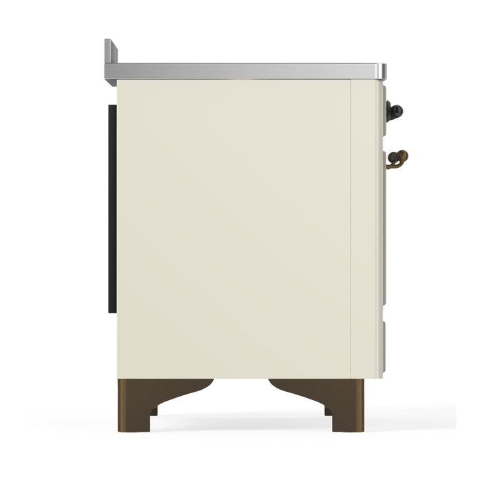 ILVE 48"Majestic III Induction Range, UMIB48QNR3 — UMIB48QNR3AWB
