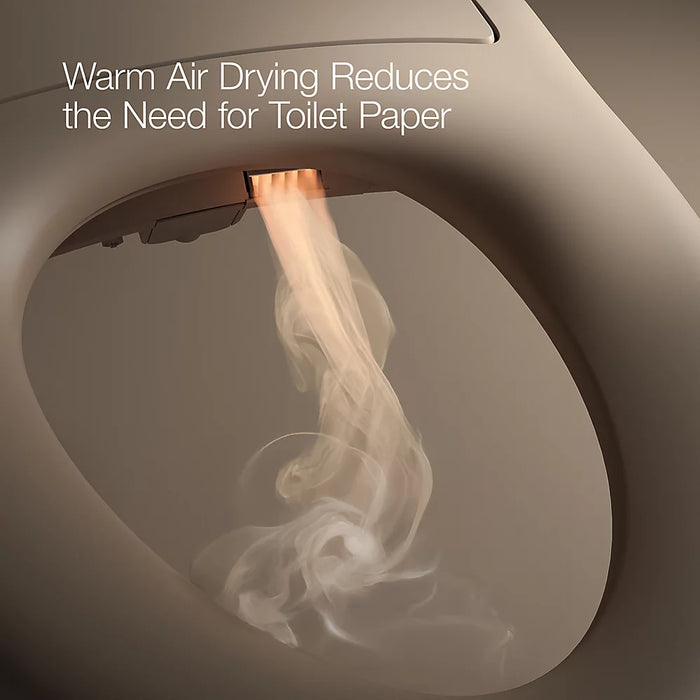 KOHLER Leap One-piece elongated smart toilet, dual-flush K-28529