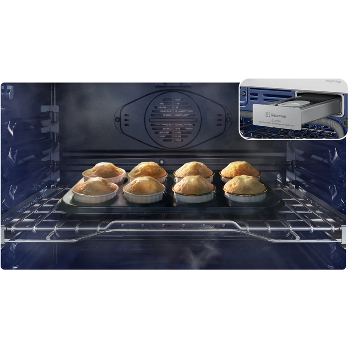 Samsung 30" Double Electric Smart Wall Oven NV51CG600DSR