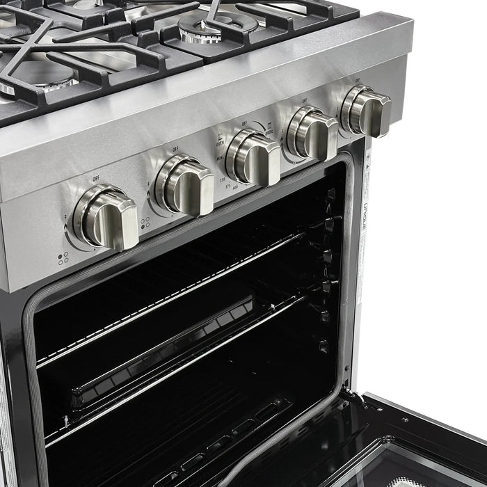 UNIQUE 30" Off-Grid Propane Gas Range, UGP-R30OTHLPSS