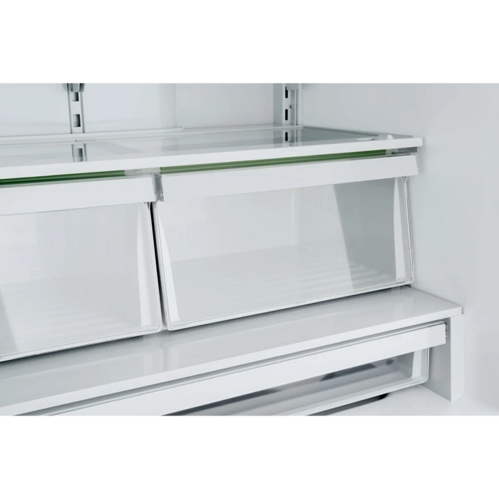 Bertazzoni 36" Freestanding 4-Door French Door Refrigerator, REF36FDFIXNV