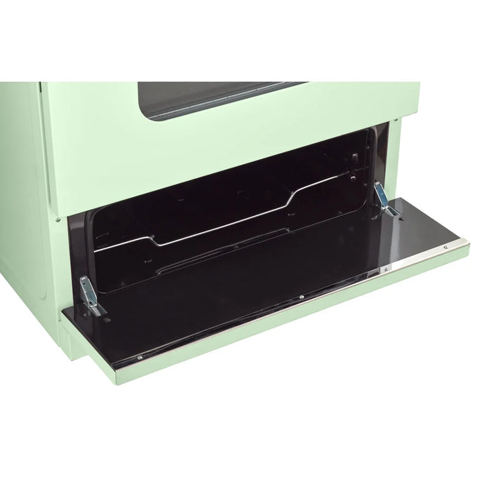 UNIQUE 30" Classic Retro Offgrid Range, Large Power burner, UGP-30CR OF2 LG