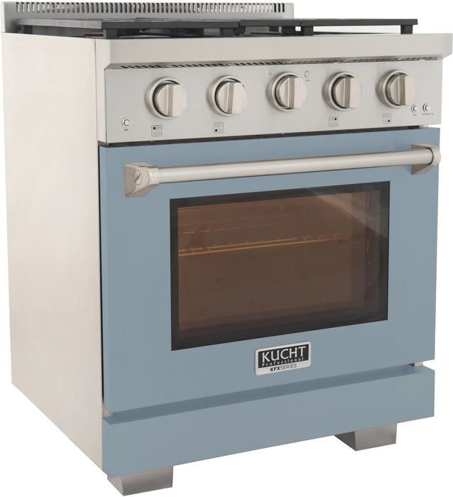 Kucht 30" Freestanding Professional Gas Range KFX3000X-LB