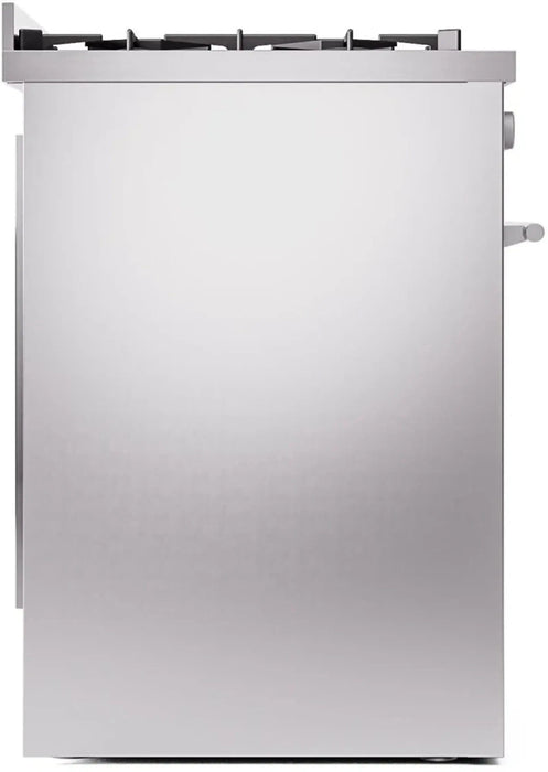 ILVE 30"Professional Plus Dual Fuel Range, Stainless Steel UP30WMPSS