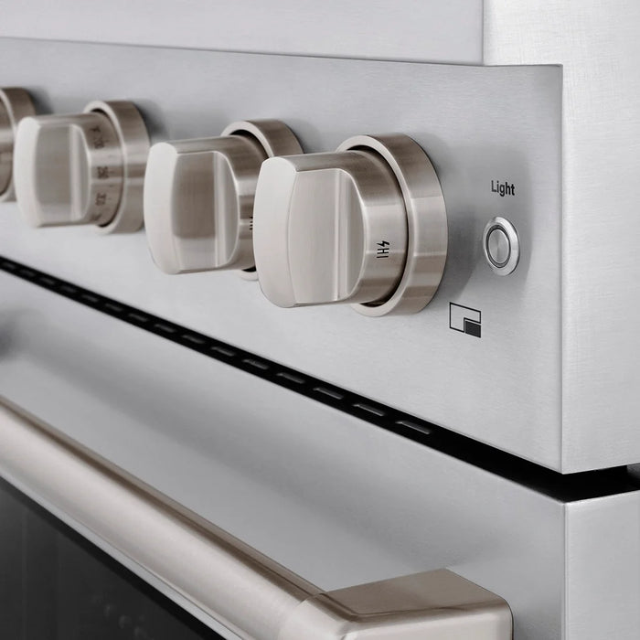 ZLINE 30" Paramount Dual Fuel Range DuoPro™ Cooktop, Electric Convection Oven PSDRS-30