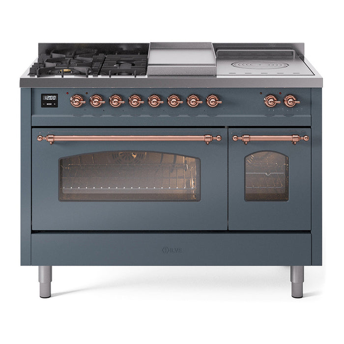 ILVE Nostalgie II 48" Dual Fuel Range UP48FSNMP