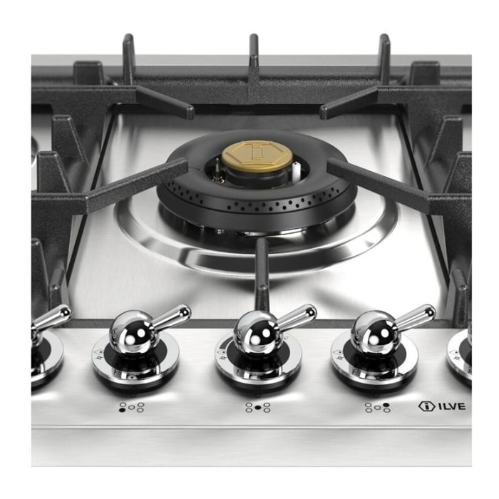 ILVE Nostalgie II 30" Built-In Gas Cooktop UHCPT75NSSC