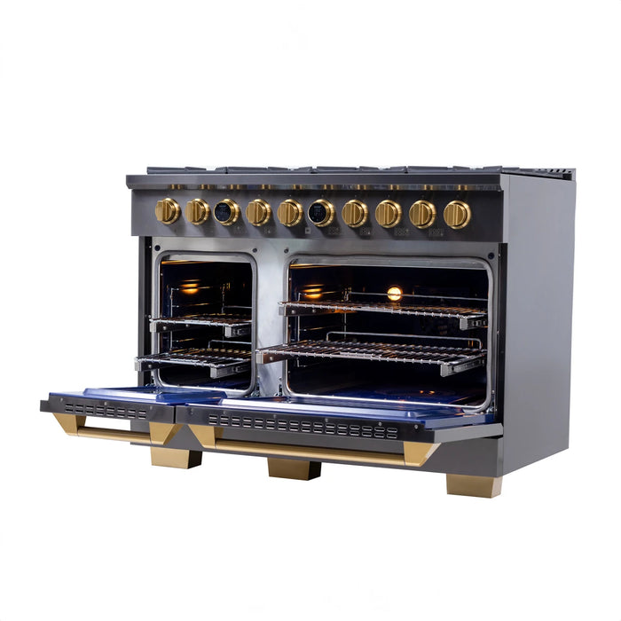 Kucht 48" Freestanding Dual Fuel Range KXD48
