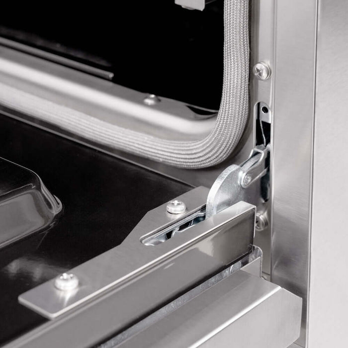 ZLINE 30" Dual Fuel Range, Gas Cooktop, Electric Convection Oven Stainless Steel, CDR-BR-30