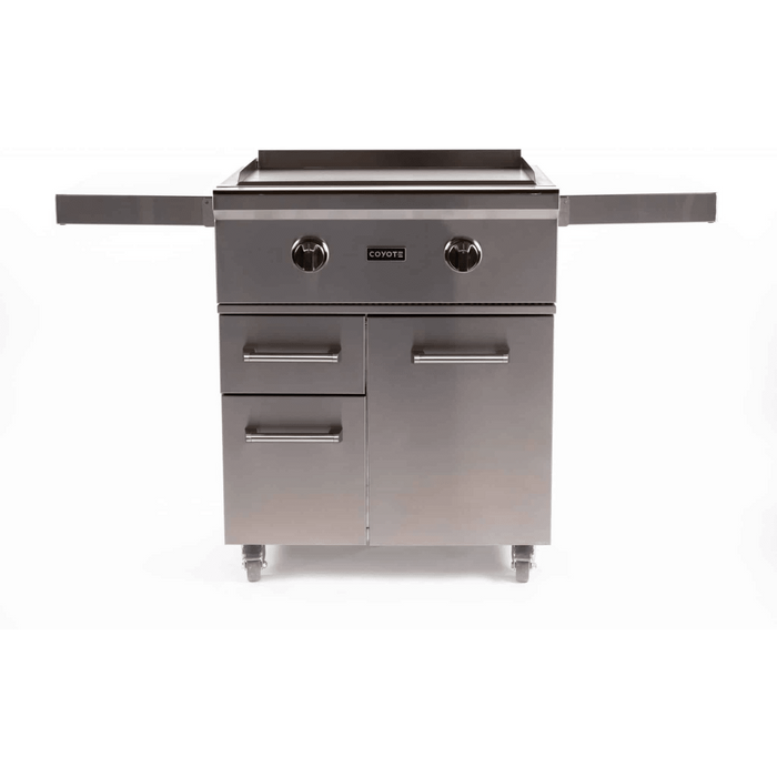 CAYOTE 30" Built-In Flat Top Gas Grill, C1FTG30LP