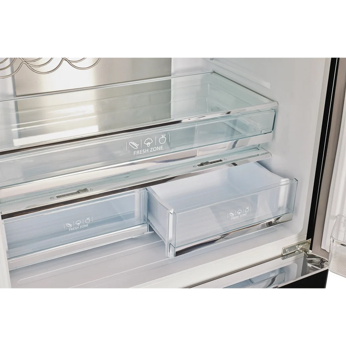 UNIQUE 36" Freestanding Counter-Depth French Door Refrigerator, UGP-595L B AC