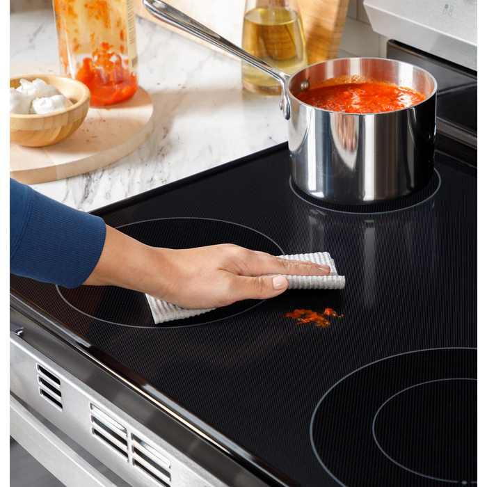 GE 30" Slide-In Electric Range, GRS500PVSS