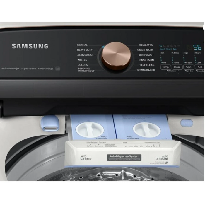 Samsung 27" Smart Top Load Washer WA55CG7500AE