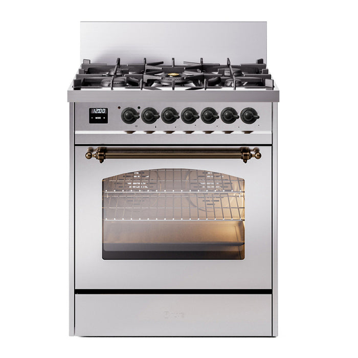 ILVE Nostalgie II 30" Dual Fuel Range, UP30NMP