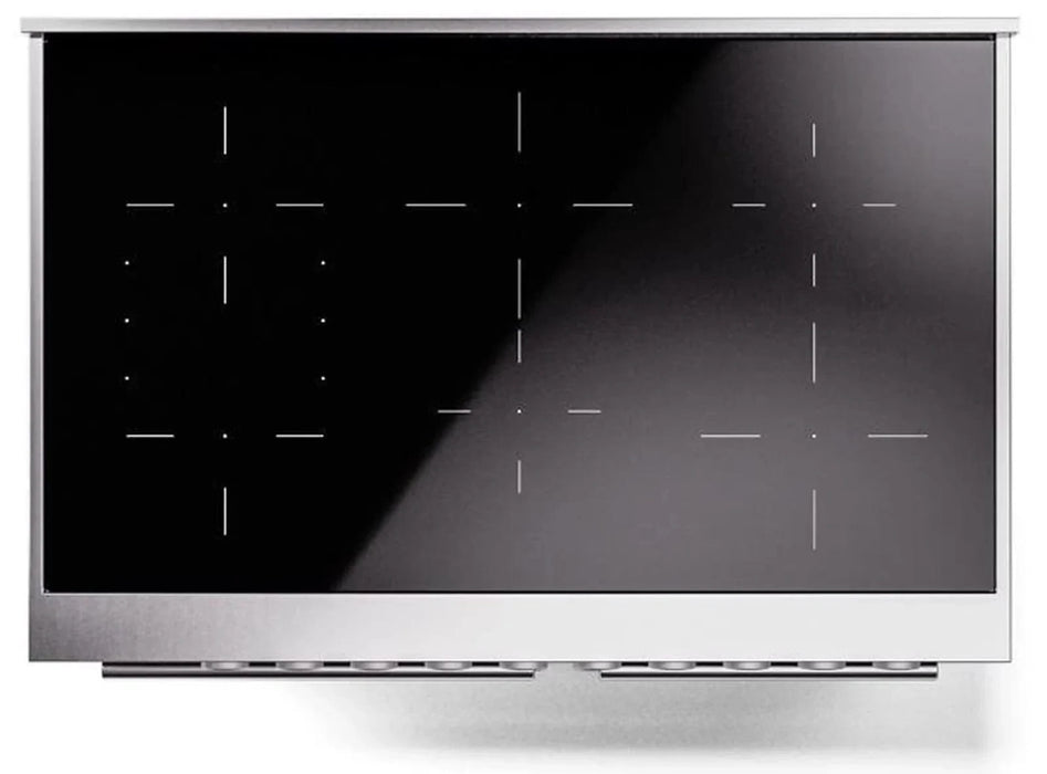 ILVE 40"Professional Plus Induction Range, Matte Graphite UPDI406WMPMG