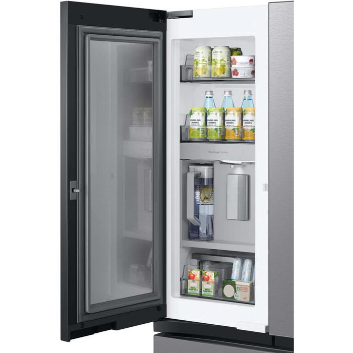 Samsung Bespoke 36" Smart 3-Door French Door Refrigerator RF30BB6600QL