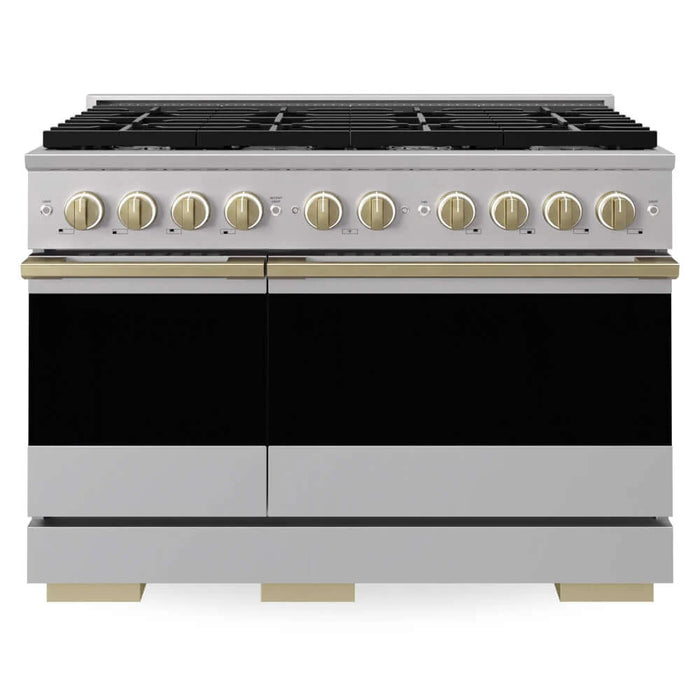ZLINE Marino Double Oven Dual Fuel Range MDRZ-48-CB