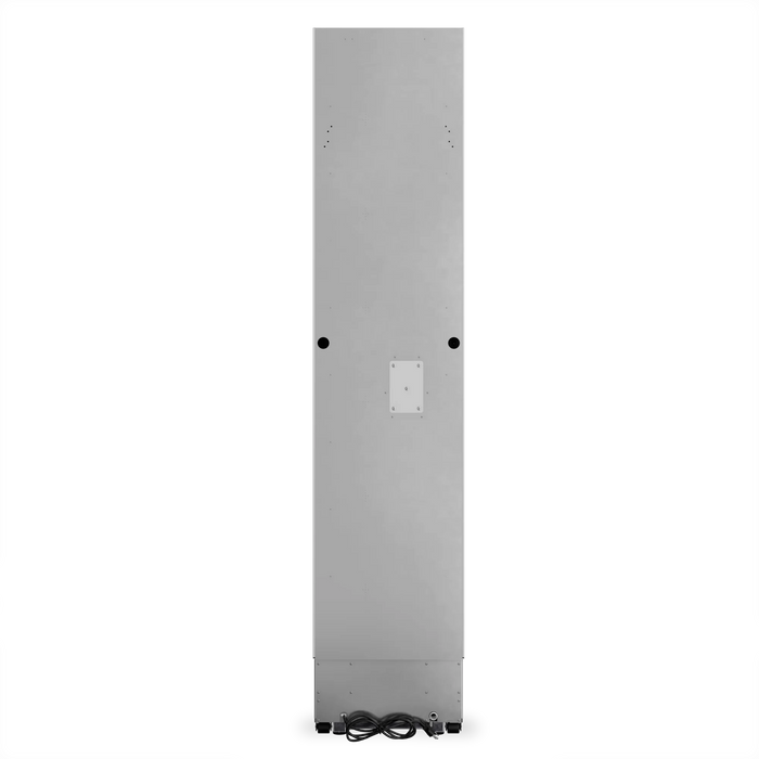 THOR Kitchen X-Series 18" Panel Ready Built-In Freezer Column, Automatic Ice Maker - Open Door View