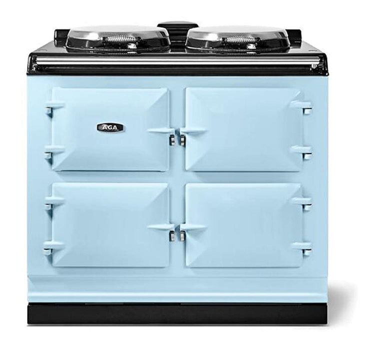 AGA 39" eR7 100 Classic Cast Iron Collection Electric Range - Duck Egg Blue AER7339DEB
